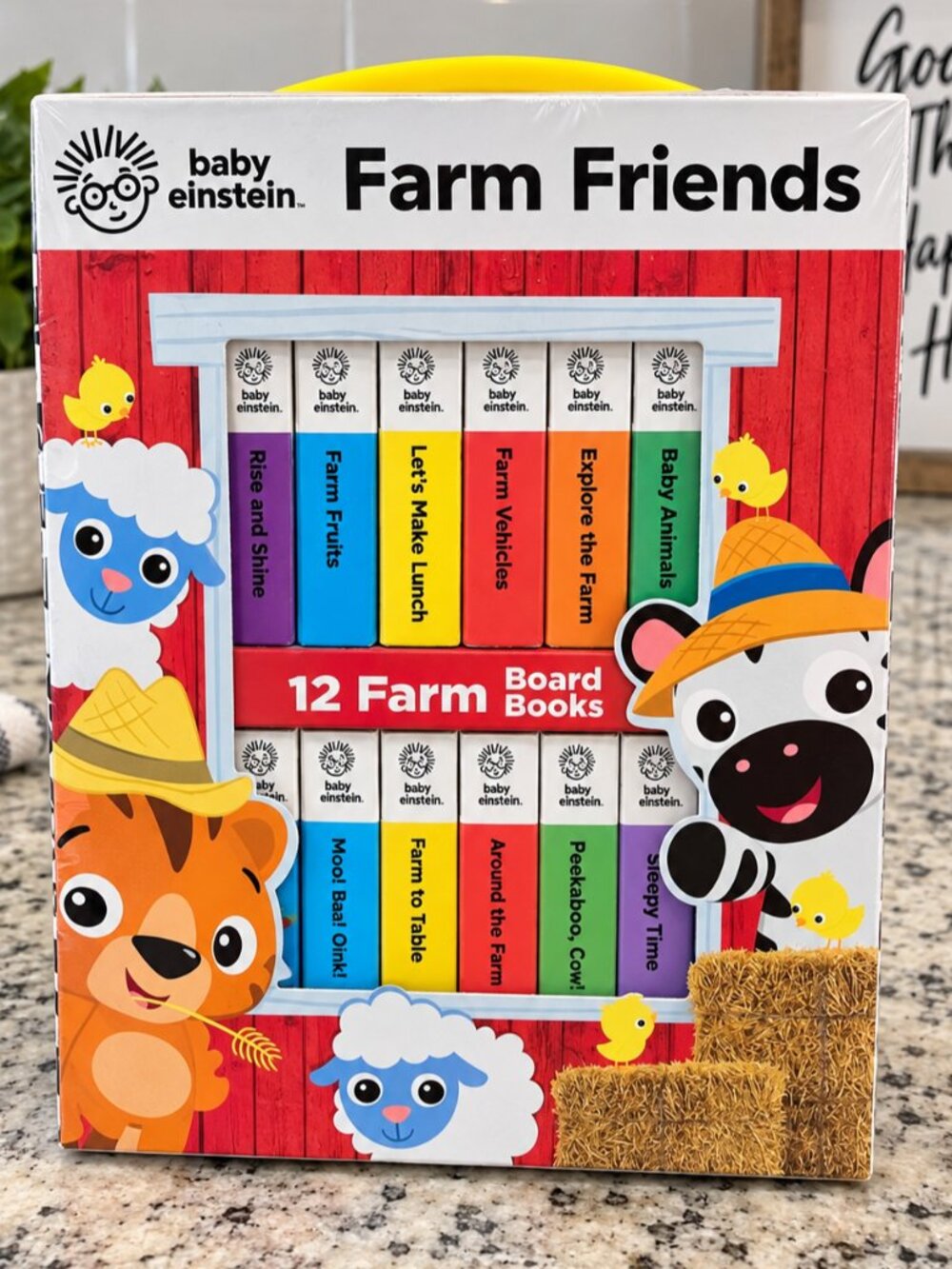 Baby Einstein Farm Friends 12 ct Cardboard Books